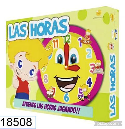 Imagen de JUEGO DE APRENDIZAJE "LAS HORAS" 3.26